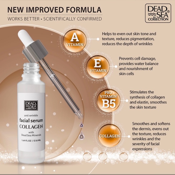 ✨ New ✨ Dead Sea Collagen Facial Serum ✨ - Picture 4 of 11